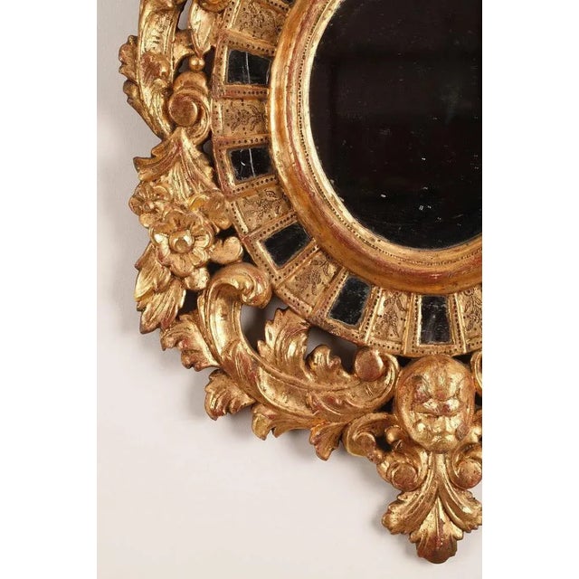 19th-Century Venetian Style Giltwood Mirrors, Set of 2 For Sale - Image 10 of 11