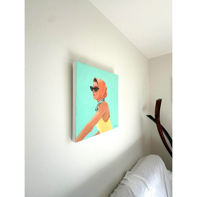 Figurative "Out for a Spin" Modern Oil Painting, by Jennifer Hohlfelder For Sale - Image 3 of 8