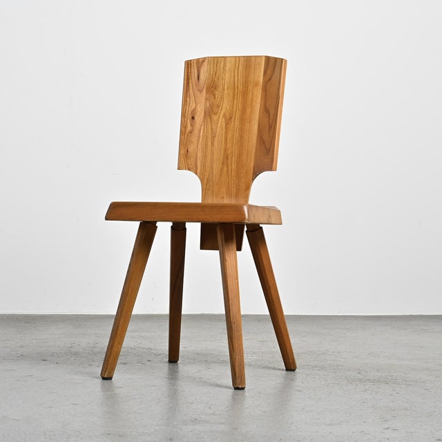 Model S28 Chairs by Pierre Chapo, France, 1965, Set of 4 For Sale - Image 10 of 16