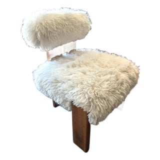 Skyler Fur Lounge Chair For Sale