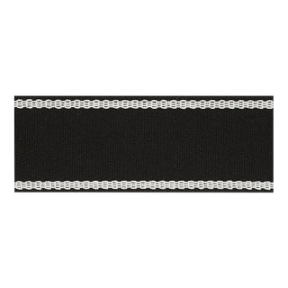 Schumacher Sullivan Tape Indoor & Outdoor in Black For Sale