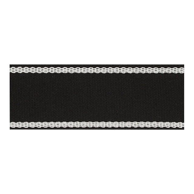 Schumacher Sullivan Tape Indoor & Outdoor in Black For Sale