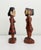 Mid 20th Century Vintage Wood Figures, Kutu Island, Micronesia - A Pair For Sale - Image 5 of 10