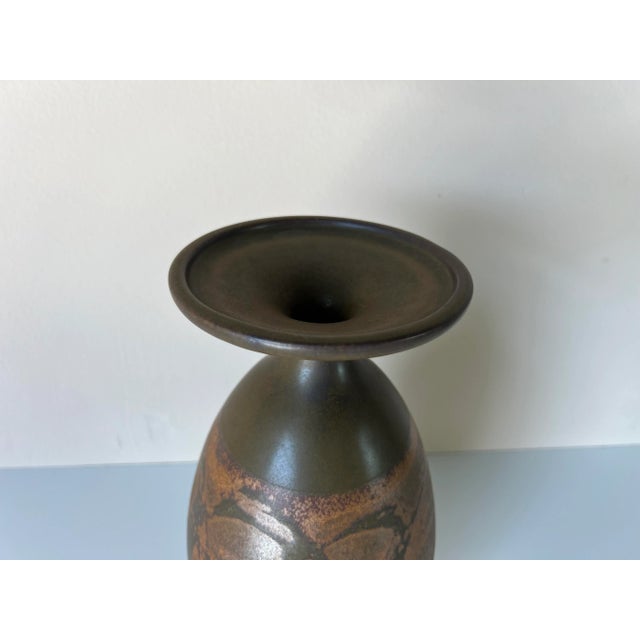 1970s Mid-Century Designs West Pottery Vase/ Sold For Sale - Image 5 of 10
