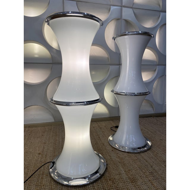 Vintage Table Lamps by Enrico Tronconi for Vistosi, 1960s, Set of 2 For Sale - Image 13 of 13