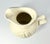 Vintage Farmhouse Ceramic Speckled Cream Beige Wash Basin Bowl & Pitcher For Sale - Image 11 of 12