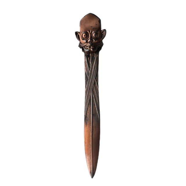Figurative Early 20th Century Figural Letter Opener For Sale - Image 3 of 9