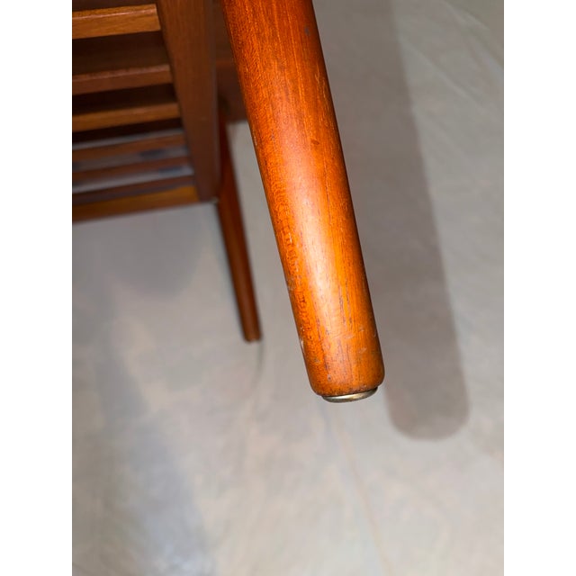 Coffee Authentic Mid-Century Modern Model 73 Teak Coffee / Side Table Designed by Holger Georg Jensen by Kubus Denmark 1960s For Sale - Image 8 of 12