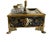 Antique French Boulle Desk Inkwell Standish Set, 1880 For Sale - Image 3 of 5