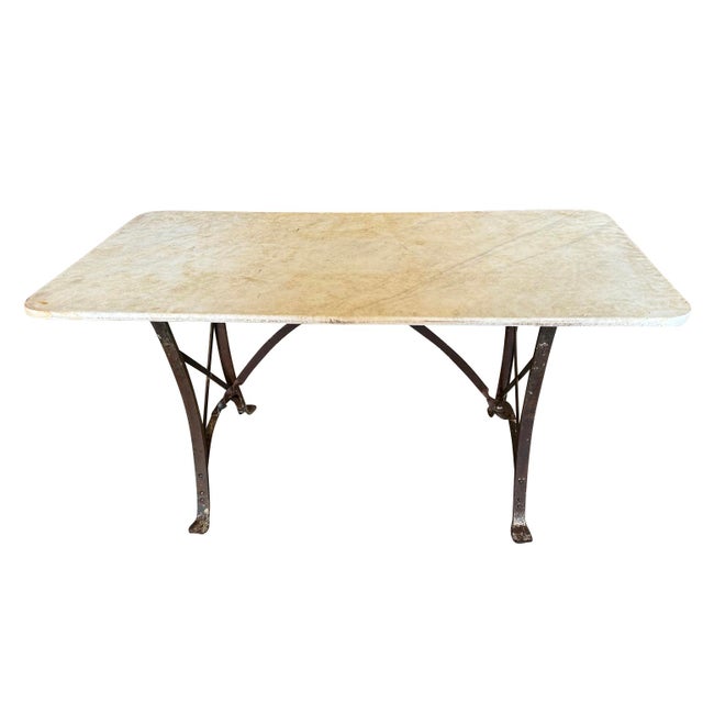 A very elegant late 19th century Garden Console Table from the South of France. Beautifully constructed with its original...