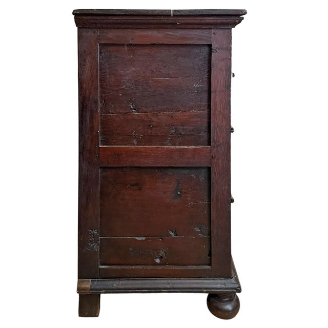 Brown Northern European Baroque Chest of Drawers For Sale - Image 8 of 17