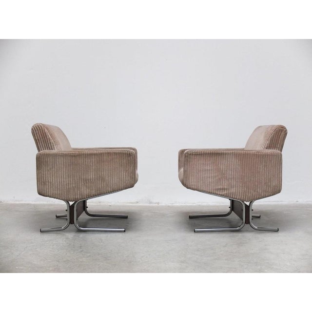 Caracas Lounge Chairs by Pierre Guariche for Meurop, 1967, Set of 2 For Sale - Image 5 of 18