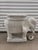 1960's Rattan White Elephant Side/Drink Table For Sale - Image 6 of 11