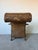 Wood Vintage Coastal Organic Sculptural Tall Roll-Back Rattan Lounge Chair With Ottoman For Sale - Image 7 of 12