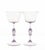 Cyclamen Murano Wine Glass from Cenedese, 1950s, Set of 12 For Sale - Image 14 of 18