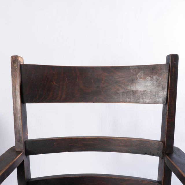 Early 20th Century Pair of Billiard Chairs For Sale - Image 6 of 14
