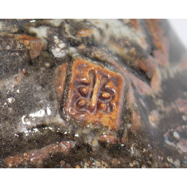 Studio Pottery Vase Signed by Barry Unitas Barnes For Sale - Image 4 of 8