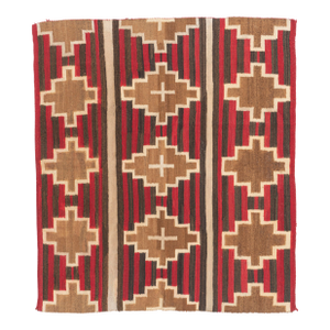 Antique Navajo Style Rug 5ft 1in X 5ft 8in