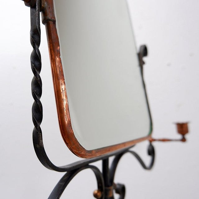 French Barber Mirror, 1930s For Sale - Image 12 of 16