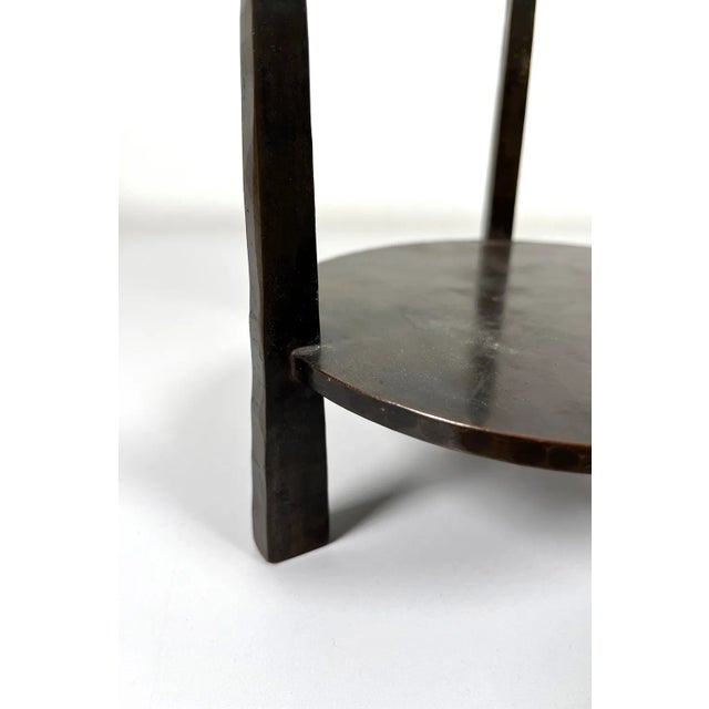 Brown Bronze Candelabra, Germany For Sale - Image 5 of 8