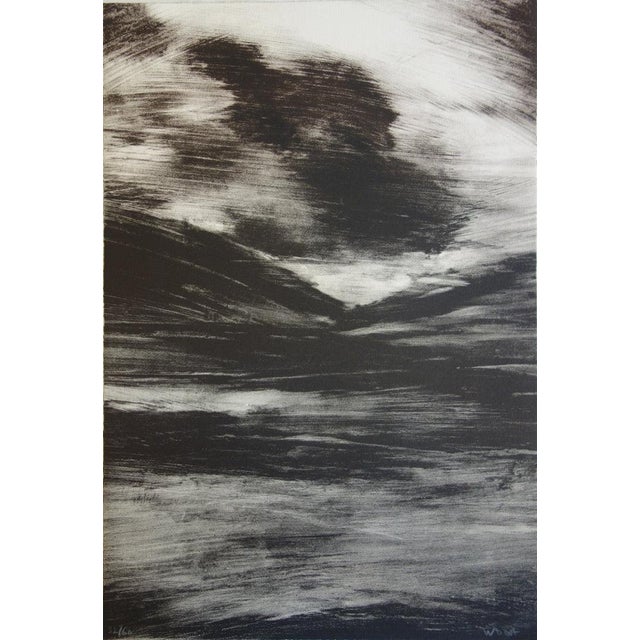 Albert Woda, Storm, Original Lithograph For Sale - Image 5 of 5