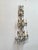 Single Vintage Beaded Wall Sconce For Sale - Image 4 of 8