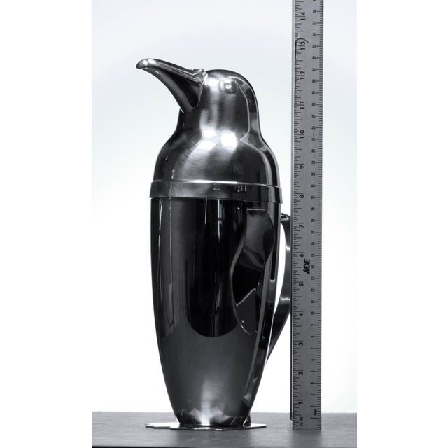 Vintage Napier Penguin Cocktail Shaker Chairish