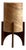 Comet No. 0206 Hand-Carved Alabaster Table Lamp by Material Lights For Sale