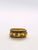 Bochic “Orient” Vintage Yellow Sapphire & Diamond Ring Set In 18K Gold & Silver For Sale - Image 9 of 17