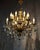 Antique Gilded 12-Light Crystal Chandelier, 1890s For Sale - Image 11 of 11