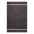 8x10 Violet Artistic Brown Kilim Open Field Modern Flatweave Wool Carpet Rug For Sale