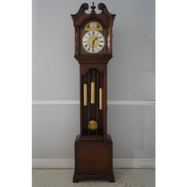 Age: Approx: 40 Years Old Details: Removable Bonnet Top Bracket Feet High Quality Construction Pediment Top w. Finial...