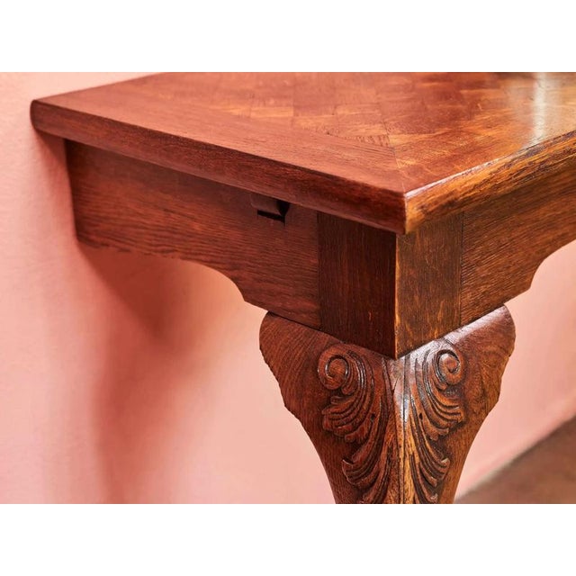 Antique Chippendale Console Table For Sale - Image 3 of 9
