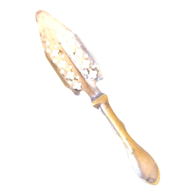 Absinthe Silver Plated Strainer For Sale