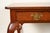 Baker Furniture Chippendale Carved Mahogany Writing Desk, Newly Refinished For Sale - Image 10 of 16