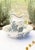 French Peonies Earth of Iron Blue Aguamanil and Jofaina from Lonwgy, 1890s, Set of 2 For Sale - Image 11 of 11
