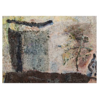 Abstract Composition, 1970s, Oil on Board For Sale