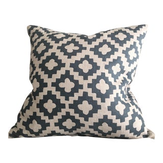 Peter Dunham Peterazzi Indigo Pillow For Sale