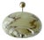 Art Deco Pendant Light in Marble Glass, 1930s For Sale