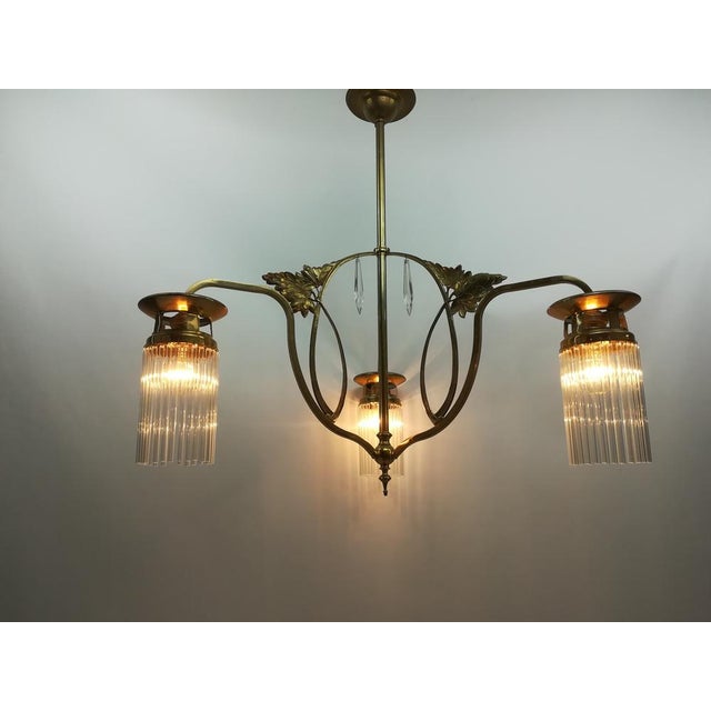 1920s Classical Gatsby Chandelier, 1920s For Sale - Image 5 of 9