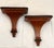 Vintage Traditional Baroque Faux Tortoiseshell Corbel Wall Accent Shelves, a Pair For Sale - Image 9 of 9
