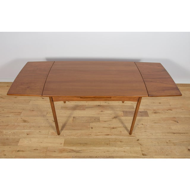 Mid-Century Teak Extendable Dining Table, Denmark, 1960s For Sale - Image 15 of 18
