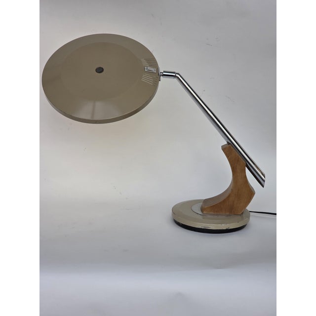 Beige Spanish Fase 530 Rifle Lamp For Sale - Image 8 of 18