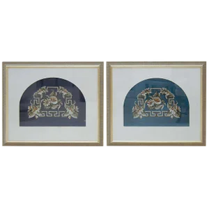 Framed Victoria Beadwork