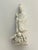 Antique Blanc De Chine 4” Quan Yin Porcelain Figurine For Sale - Image 4 of 5