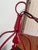 1950s Jean Royère-Inspired Crimson 5-Light Chandelier For Sale - Image 6 of 8