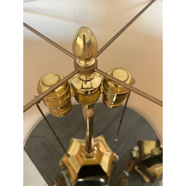 Mid-Century Marbro Brass Lamps - a Pair For Sale In Las Vegas - Image 6 of 11