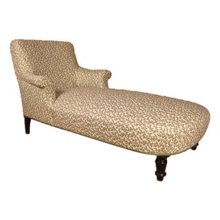 Napoleon III Chaise Lounge C. 1860 For Sale