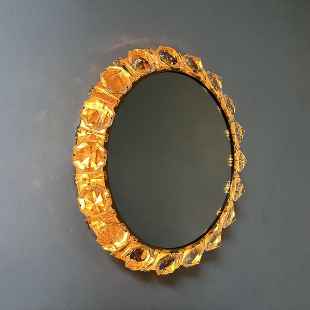 Illuminated Mirror Model No. 3648 by E. Bakalowits & Söhne, Austria, 1950s For Sale - Image 4 of 18