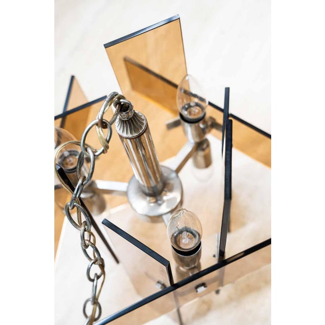 Orange Glass Ceiling Lamps, 1970s, Set of 2 For Sale - Image 13 of 15